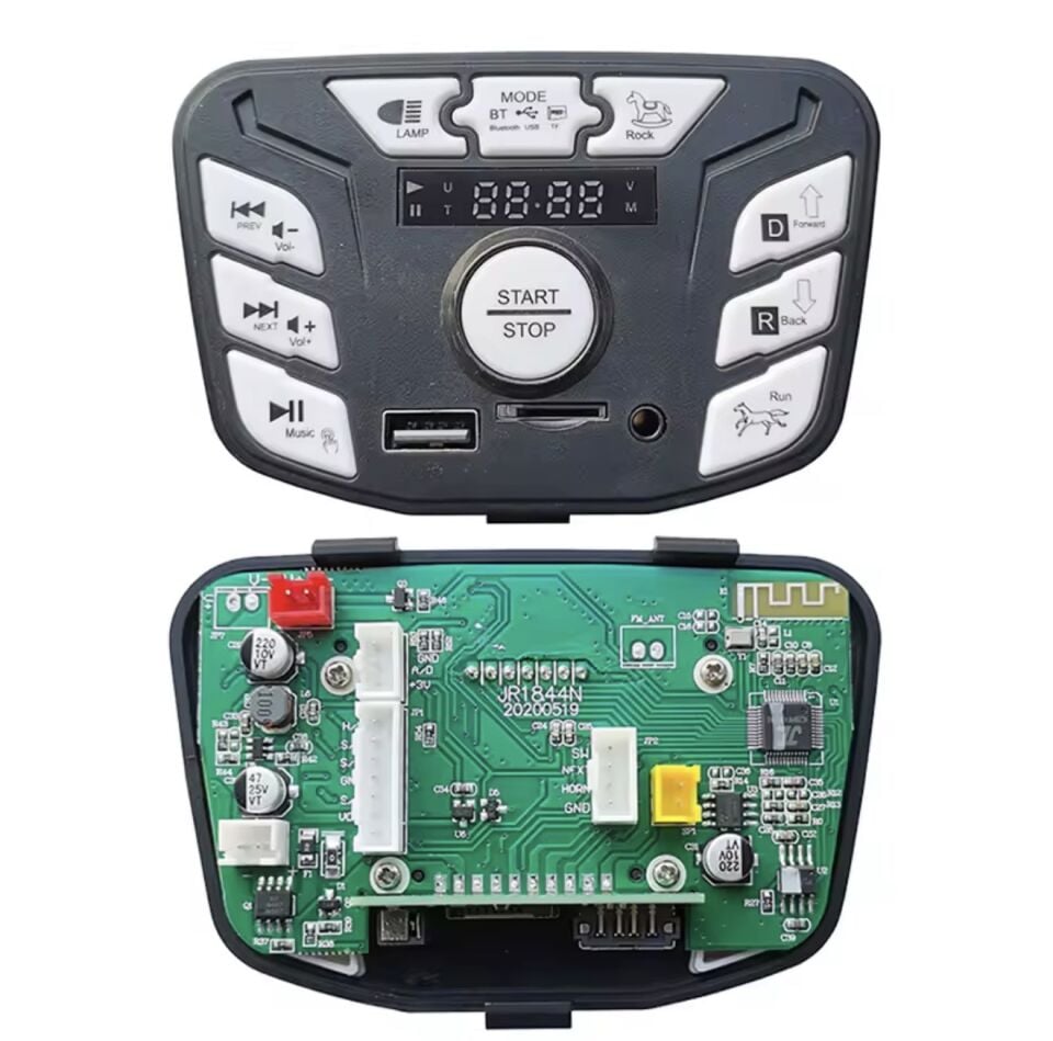 AKÜLÜ ARABA KONTROL PANELİ