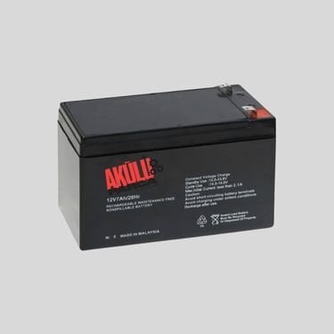 12V 7Ah Akülü Araba Aküsü - Ekonomik Seri